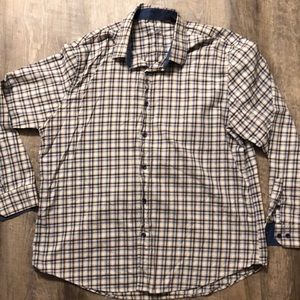 Plaid Checkered Button Down